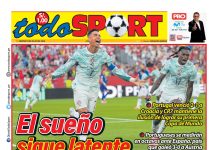 Portada Diario TodoSport (3/07/2026)