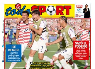 Portada Diario TodoSport (2/07/2026)
