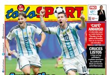 Portada Diario TodoSport (8/07/2026)