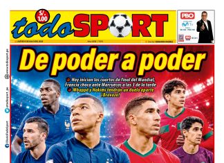 Portada Diario TodoSport (9/07/2026)