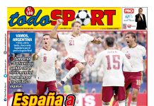 Portada Diario TodoSport (15/07/2026)