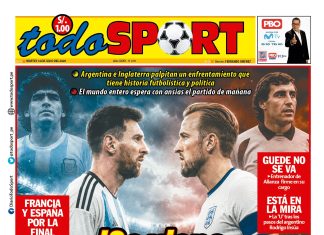 Portada Diario TodoSport (14/07/2026)