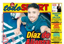 Portada Diario TodoSport (22/07/2026)