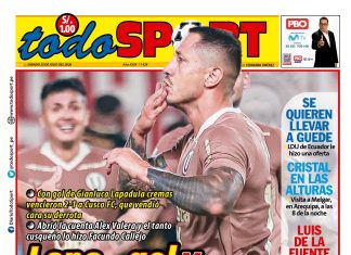 Portada Diario TodoSport (25/07/2026)