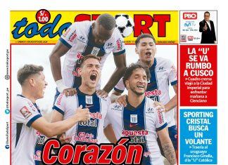 Portada Diario TodoSport (1/08/2026)