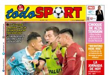 Portada Diario TodoSport (8/08/2026)