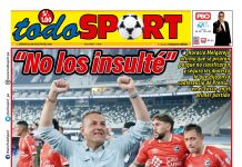 Portada Diario TodoSport (22/08/2026)