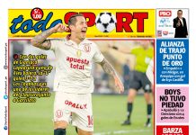 Portada Diario TodoSport (24/08/2026)