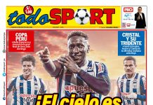 Portada Diario TodoSport (29/08/2026)