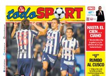 Portada Diario TodoSport (18/09/2026)