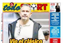 Portada Diario TodoSport (15/09/2026)