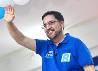 César Pérez lidera simulacros de votación en el Callao