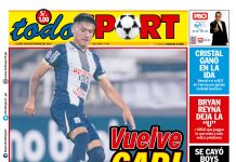 Portada Diario TodoSport (28/09/2026)