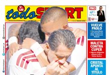 Portada Diario TodoSport (29/09/2026)
