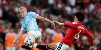 ¡MANCHESTER SE VISTE DE AZUL!