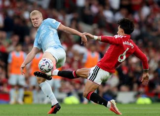 ¡MANCHESTER SE VISTE DE AZUL!