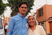 Bobbio cerró campaña en La Cruceta