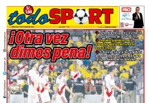 Portada Diario TodoSport (7/10/2026)