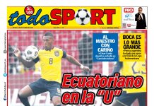 Portada Diario TodoSport (22/10/2026)