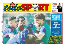 Portada Diario TodoSport (26/10/2026)
