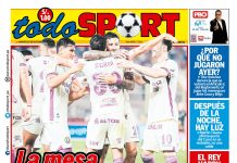 Portada Diario TodoSport (28/10/2026)