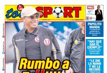 Portada Diario TodoSport (31/10/2026)